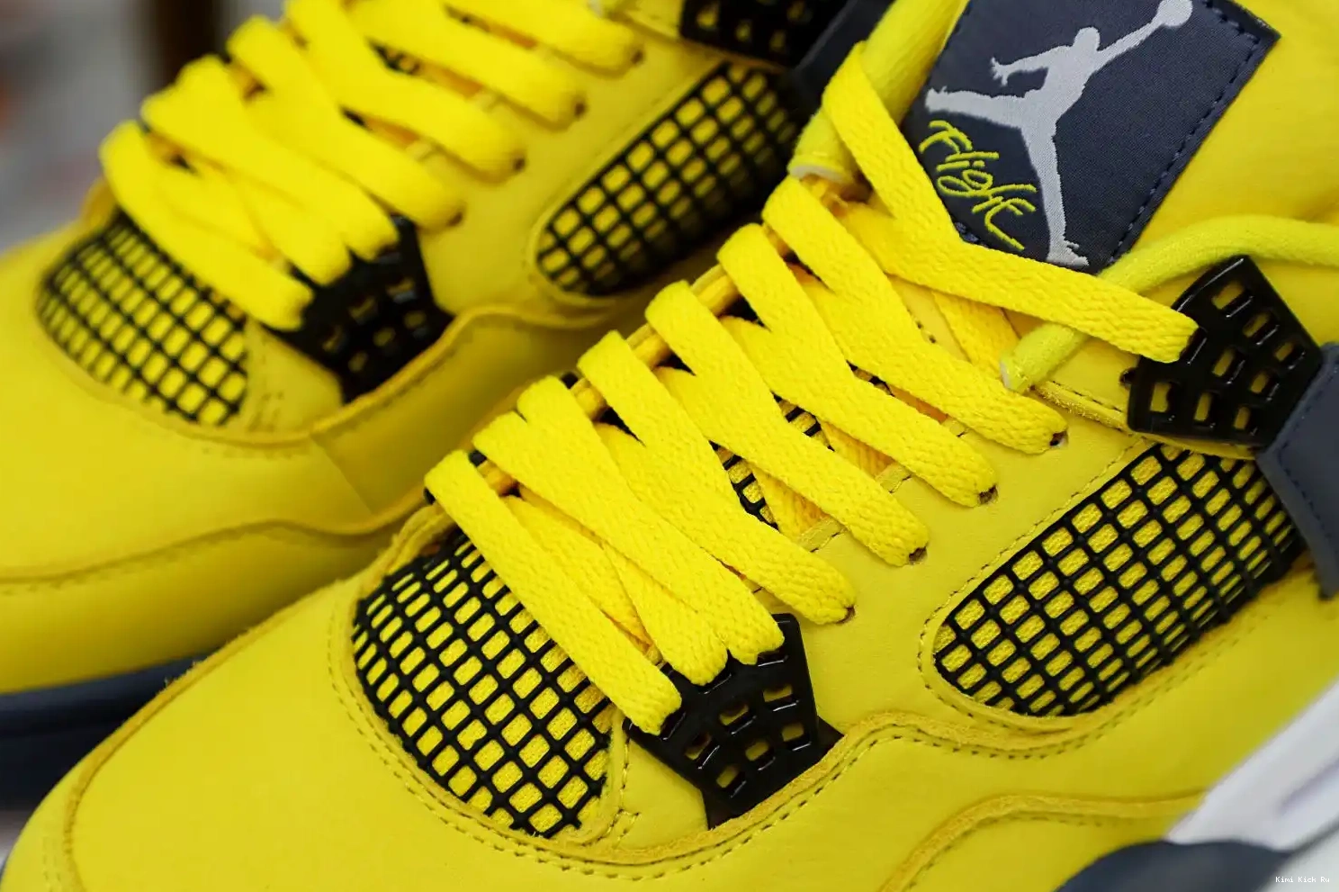 AIR JORDAN 4 Kimikick JORDAN AIR 2021 'LIGHTNING' RETRO 0818